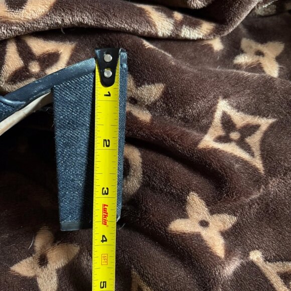 Ann Taylor denim chunky heels size 9 - Picture 9 of 9